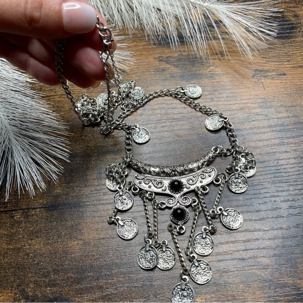 Vintage Tribal Boho Necklace - Picture 3 of 4